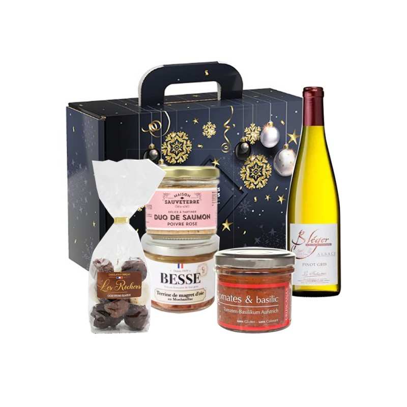 Panier Garni Noël Épicurien en Fête 