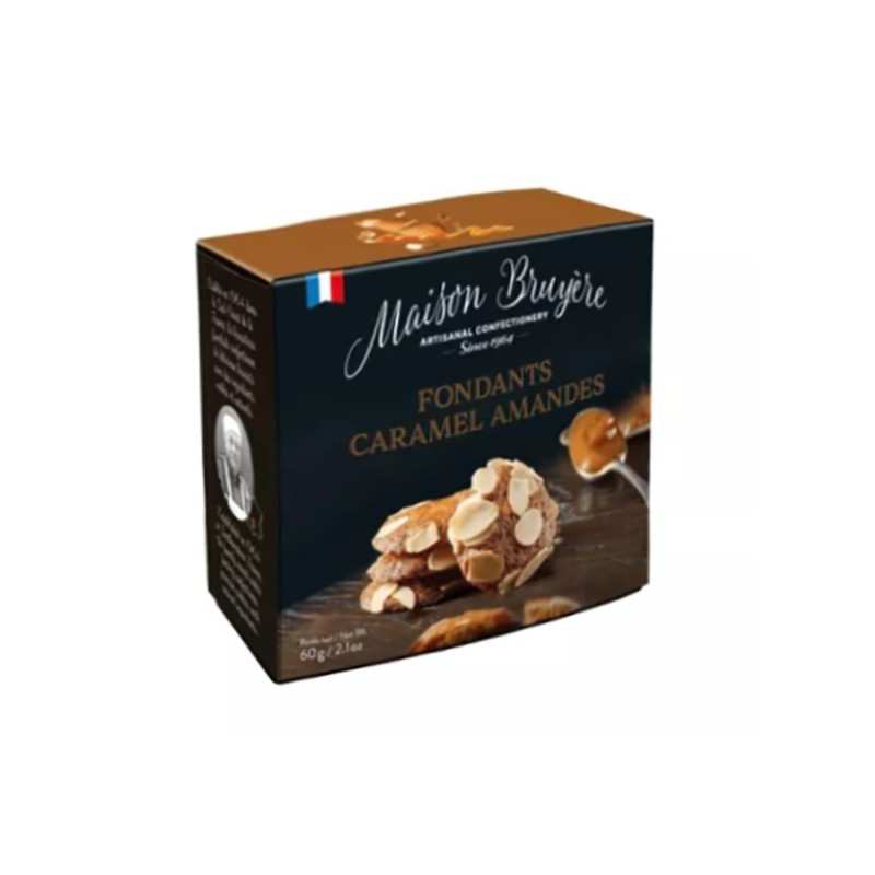 Fondants caramel Amandes 60g