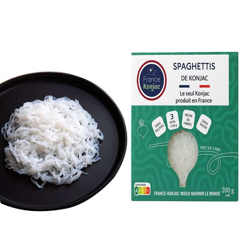 Spaghettis de konjac (5 étuis x 200g) 