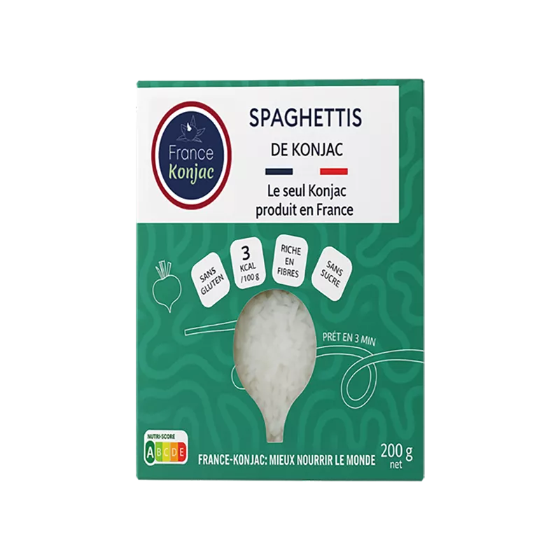 Offre découvert de 5 étuis mixte de konjac (5 étuis x 200g) 