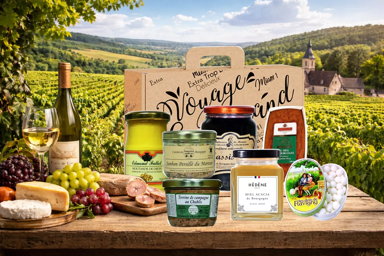 Panier garni Bourgogne