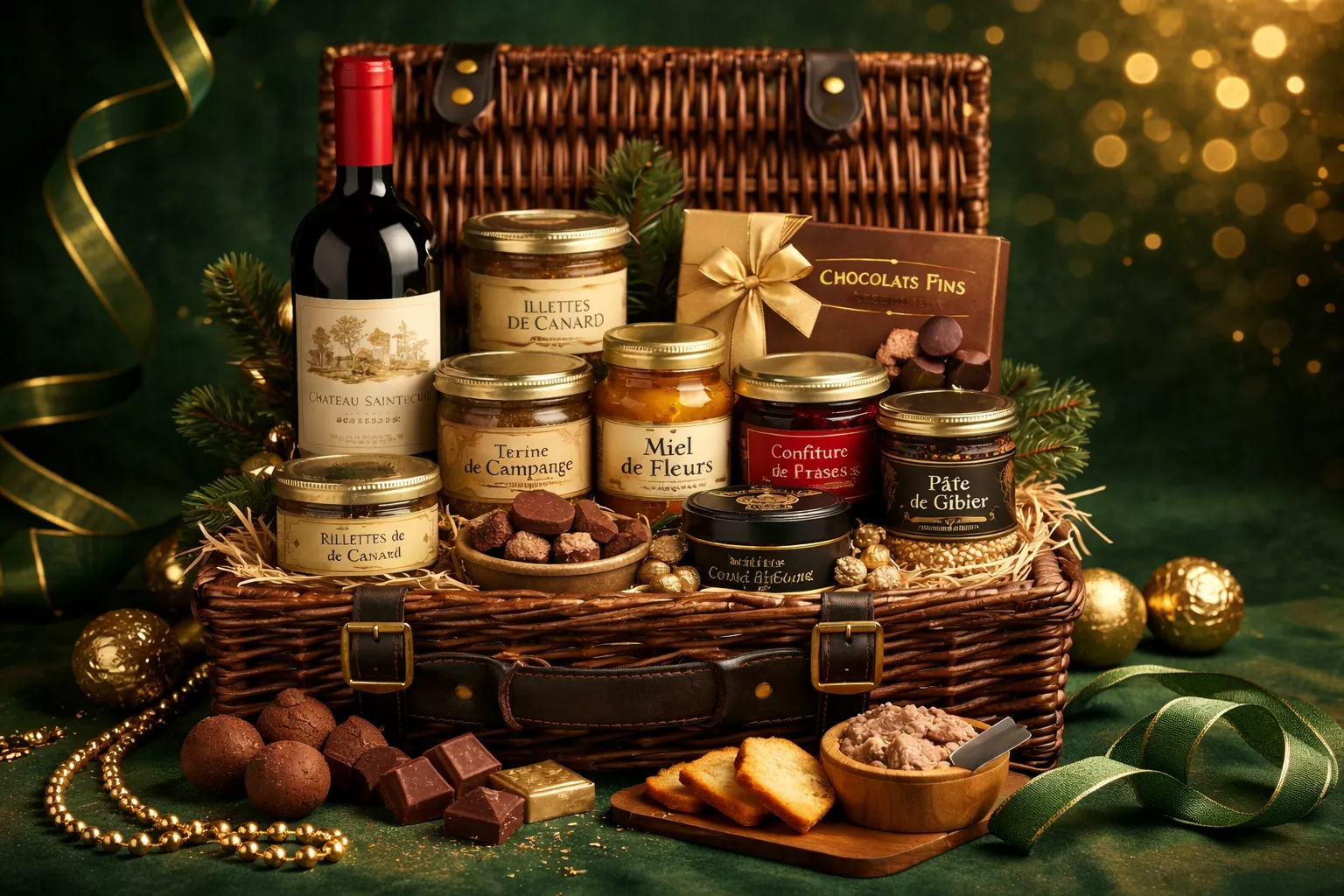 Panier gourmand haut de gamme