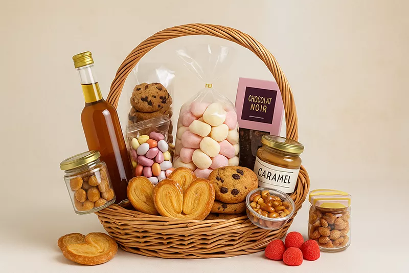 Panier gourmand sucré