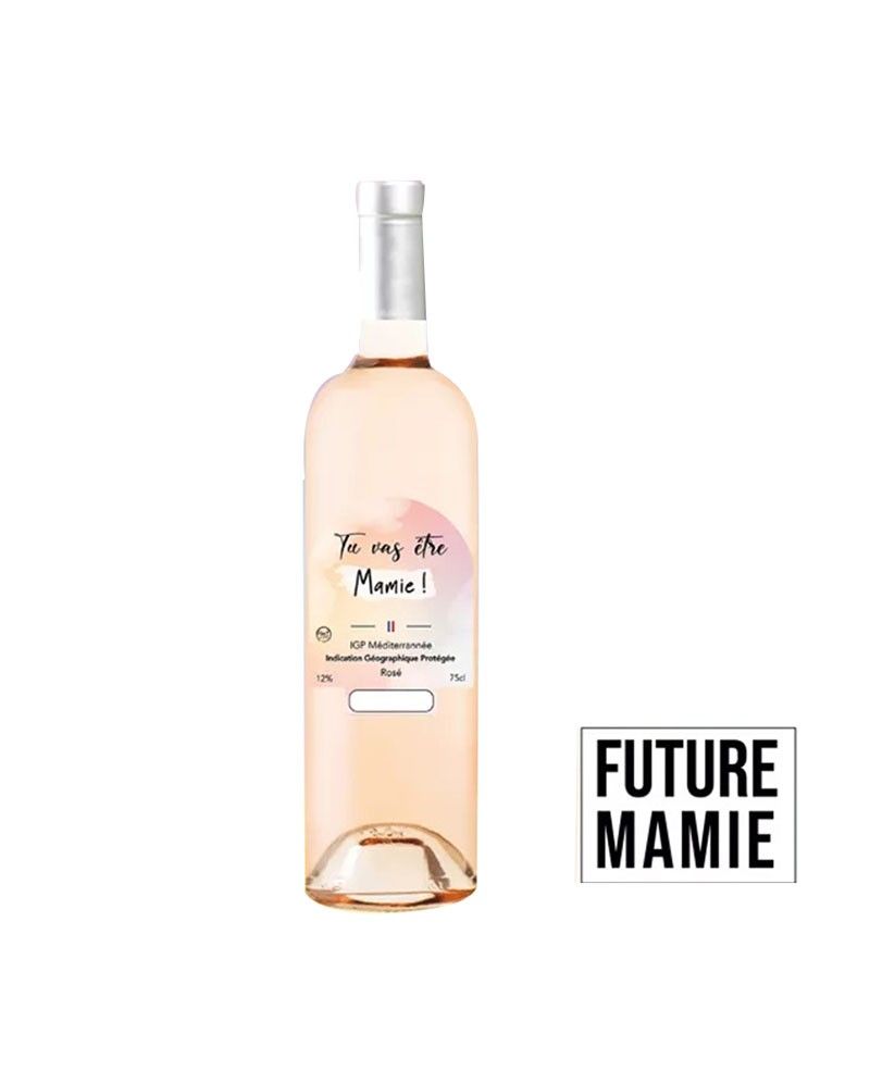 Peluche Positive œillet Rouge + Carte "Meilleure Mamie" - Cadeau émouvant Pour Anniversaire, Noël, Fête Des Grands-mères